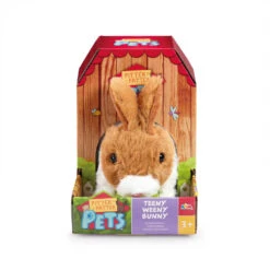 Teeny Weeny Konijn - Bruin/wit -Speelgoed Winkel 1986664 a815b061