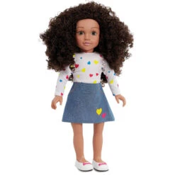 Poppenkleding Hartjes T-shirt En Rokje -Speelgoed Winkel 1987017 802b2d4a