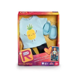 Poppenkleding Ananas T-shirt En Jeans -Speelgoed Winkel 1987018 b774d8e1