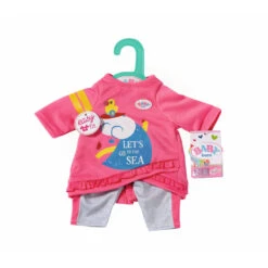 BABY Born Little Casual Outfit Poppen Kledingset - 36 Cm - Roze -Speelgoed Winkel 1989475 73fab06a