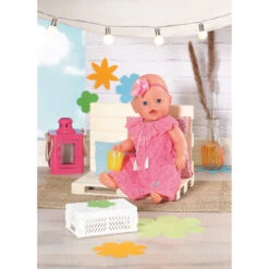 BABY Born Trendy Bloemenjurk - 43 Cm - Roze -Speelgoed Winkel 1991342 132d9e82