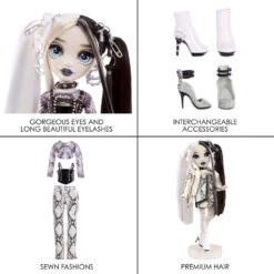 Rainbow High Shadow High Pop Heather Grayson -Speelgoed Winkel 1992733 a604619a