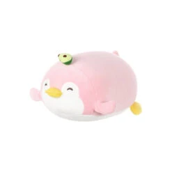 Miniso Pluchen Liggende Pinguïn Met Avocado - Roze