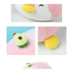 Miniso Pluchen Liggende Pinguïn Met Avocado - Roze -Speelgoed Winkel 1993839 b8b9920d