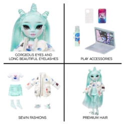 Rainbow High Shadow High Pop Zooey Electra -Speelgoed Winkel 1994721 f03ce30f