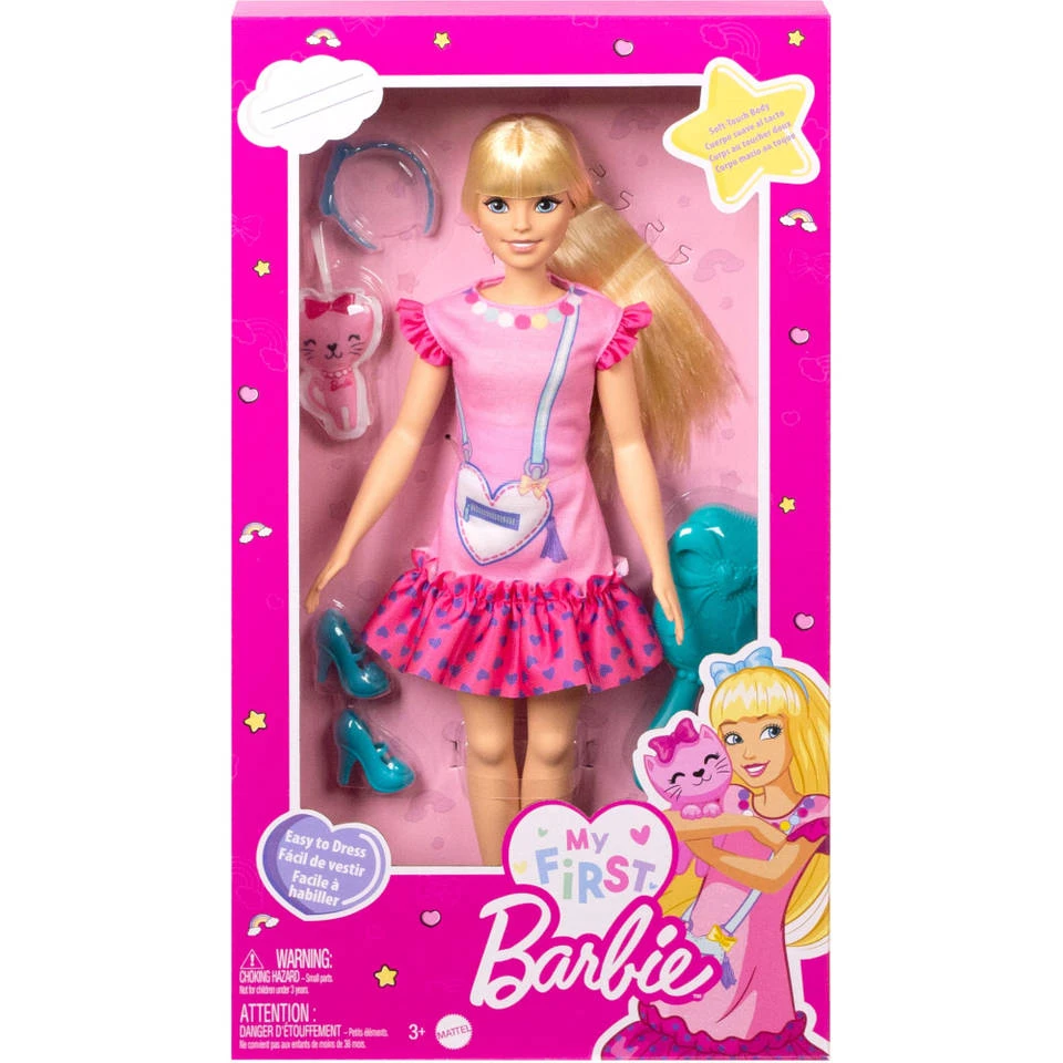Barbie Mijn Eerste Barbie Malibu Roberts Pop Met Kat 4 Barbie Mijn Eerste Barbie Malibu Roberts Pop Met Kat - Afbeelding 2