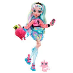 MATTEL Monster High Lagoona Blue Pop Met Huisdier En Accessoires -Speelgoed Winkel 1995017 1e9f3e29