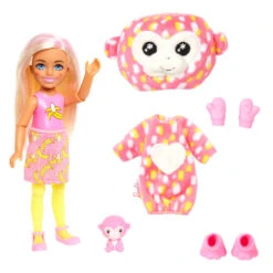 Barbie Cutie Reveal Chelsea Jungle Pop - Aap -Speelgoed Winkel 1996145 cd20380c