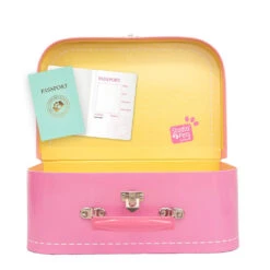 No Brand Studio Pets Koffertje Voor 23 Cm Knuffels - Roze -Speelgoed Winkel 1997214 eb537443