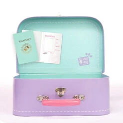 No Brand Studio Pets Koffertje Voor 23 Cm Knuffels - Lila -Speelgoed Winkel 1997406 a61af5e0